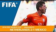 Netherlands v Mexico | 2014 FIFA World Cup | Match Highlights