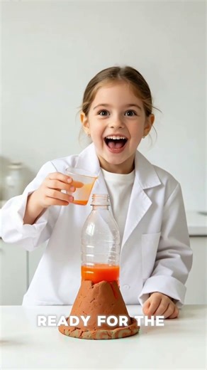 Boom! Volcano Science Experiment 💥 | Try This at Home!
