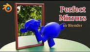 Create Perfect Mirrors In Blender | Use of Reflection Plane for Flat Mirror Surface | Eevee & Cycles
