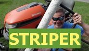 DIY Lawn Striper For Riding Mowers
