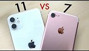 iPhone 11 Vs iPhone 7! (Should You Upgrade?) (Comparison) (Review)