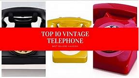 ✔️ TOP 10 VINTAGE TELEPHONE 🛒 Amazon 2020