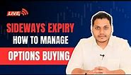 Live Trading Banknifty Options Trading In Sideways Market | English Subtitle