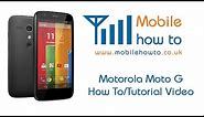 How To Charge - Motorola Moto G