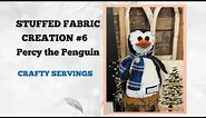 Stuffed Fabric Creations # 6 Penguin