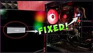 Solved: No Signal on monitor and VGA Light on Motherboard