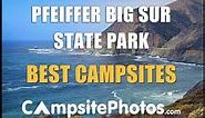 Pfeiffer Big Sur State Park (CA) Best Campsites