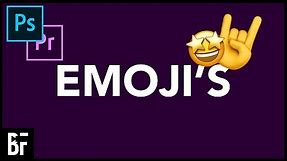 Emoji's in Adobe Premiere