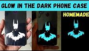 How to make Glow in the Dark Phone Case | Batman DIY Phone Case | DIY Marvel | Mad Times