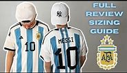 Argentina 2022 World Cup Authentic Home Jersey Review & On Body Look!