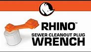 Rhino™ Sewer Cleanout Plug Wrench