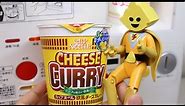 Cheese Curry Cup Noodles with Home Vending Machine