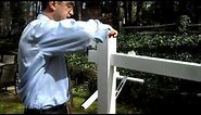 Real Estate Sign Post, Vinyl PVC, Easy to Assemble