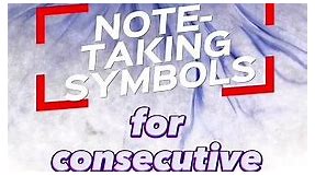 The Art of Note-Taking: Symbols for Consecutive Interpreters #10