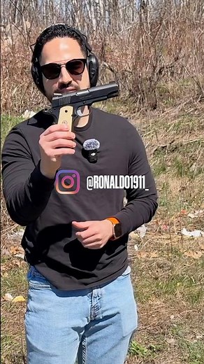 38 Super - Colt Commander Contra la SANDIA Con Hollow Points #shorts #1911 #Colt