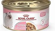 Royal Canin Feline Health Nutrition Kitten Thin Slices in Gravy Canned Cat Food, 3 oz can (24-count)
