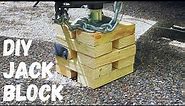 How to Make a DIY Jack Block For a Trailer