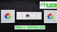 DMX512 LED WALL MOUNTS & CONTROLLER