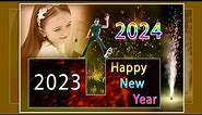 New Year Greeting Design 2024 in Photoshop | How to make happy new year 2024 images |