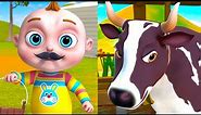 The Cow Episode | Cartoon Animation For Children | Videogyan Kids Shows | TooToo Boy