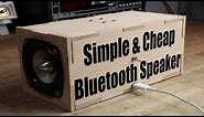 Make your own Simple & Cheap Portable Bluetooth Speaker