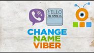 How to Change Name in Viber on Windows