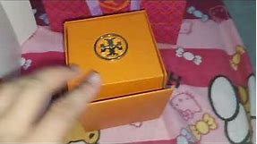 Unboxing my Tory Burch watch