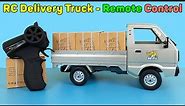 RC Delivery Truck - Remote Control WPL D12, Simulation Classic Model | Unboxing And Review
