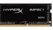 Memória RAM Impact DDR4 color preto  16GB 1 HyperX HX426S15IB2/16 - R$ 249,99