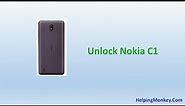 How to Unlock Nokia C1 - When Forgot Password