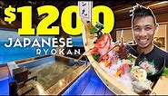 What a $1200 Japanese Luxury Ryokan Hotel Stay is like