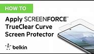 How To: Apply Your SCREENFORCE™ TrueClear Curve Screen Protector for Samsung S20/Note 20