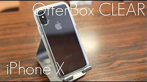 The Best "Protective" Clear Case! - OtterBox Symmetry CLEAR - iPhone X / XS / MAX - Hands On Review