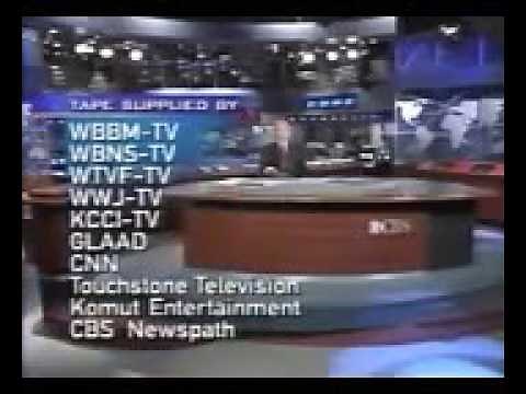 CBS News Closing with KingWorld Columbia Tristar Television Paramount Television (2000)