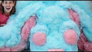 I Attempt a WORLD RECORD SETTING Cotton Candy Sculpture