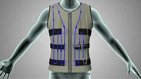 How does the Personal Microclimate Cooling vest Work