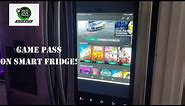 Xbox Game Pass Ultimate on my Samsung Smart Fridge! The Future is NOW!
