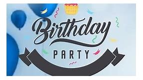 Free and Blank Birthday Invitation Video | Birthday Party Invitation Video | Ready to Use #shots
