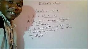 INTRODUCTION TO BUSINESS LAW