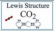 Lewis Dot Structure for Carbon dioxide