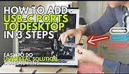 EASIEST WAY to add USB-C ports to PC - NO DONGLES or HUB