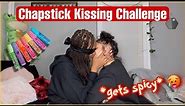 Chapstick Kissing Challenge || Fem Edition *gets spicy*