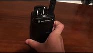 QUICK REVIEW: Motorola XPR 3300 Two-Way Radio (Walkie Talkie) PART 1.