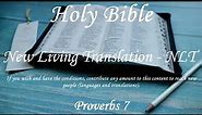 English Audio Bible - Proverbs 7 - New Living Translation (NLT)