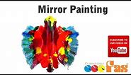 How to Paint Folded Paper Mirror Butterfly Paintings for Preschool and Primary Schools - FAS Paints