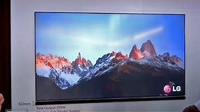 Massive 100-inch Laser TV -- LG HECTO (CES 2013)