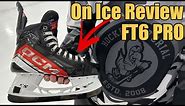 On ice review CCM Jetspeed FT6 Pro hockey skates