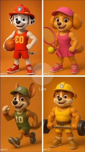 🏆 Paw Patrol Heroes Compete in Exciting Sports Games! ⚡Video Description: #pawpatrol #shorts