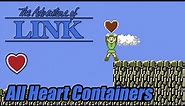 Zelda II: The Adventure of Link - All Heart Containers