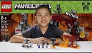 LEGO MINECRAFT - Set 21126 THE WITHER - Unboxing, Review, Time-Lapse Build